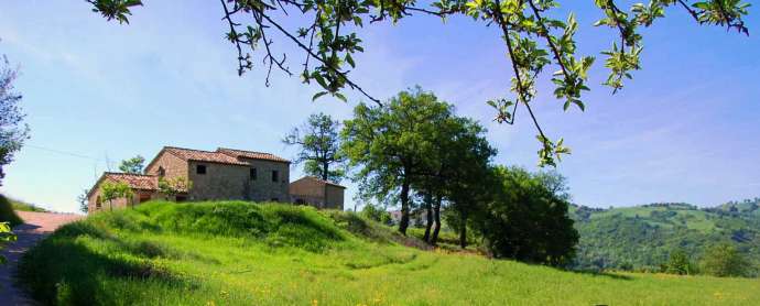 Partially restored farmhouse italy