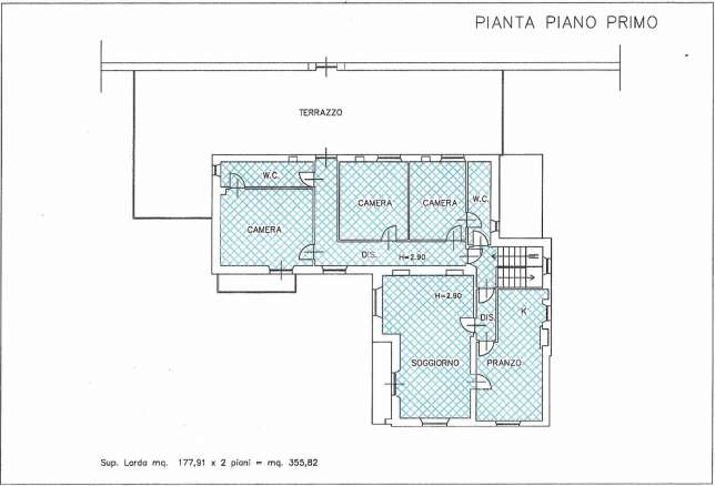 villa unifamiliare con corte privata a Sarnano