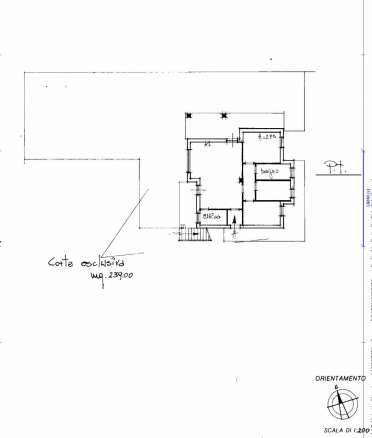 Appartamento al piano terra in villa bifamiliare in contrada Brilli a Sarnano