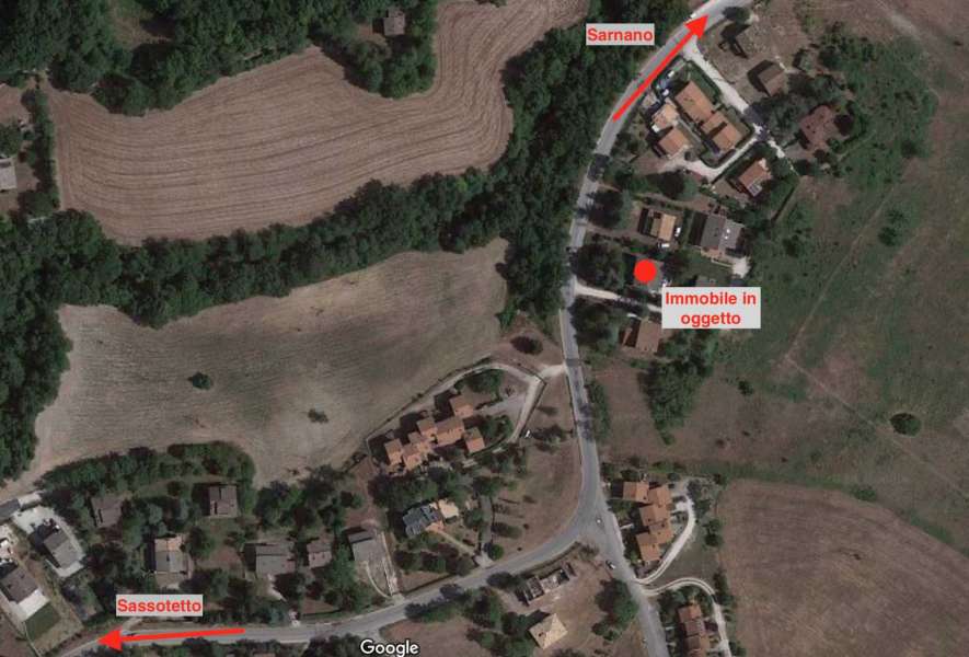 Appartamento al piano terra in villa bifamiliare in contrada Brilli a Sarnano